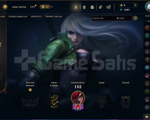 78 lvl 43 Şampiyon 13 Kostüm Eski Hesap 2019