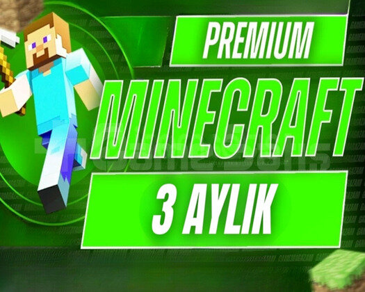 Minecraft 3 Aylık Premium + Garanti