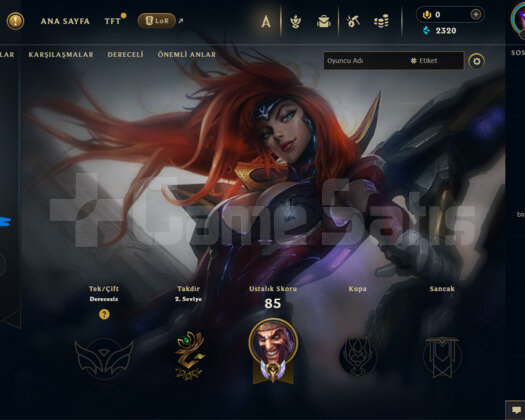 38 lvl 22 Şampiyon Çelik İntikam MF. 2020