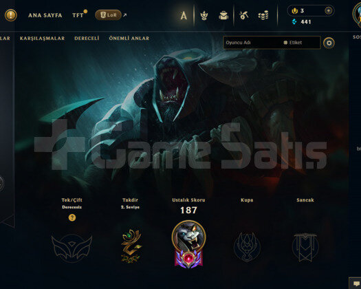 93 lvl 55 Hero 10 Skin KOD ADI Eski Hesap 2016