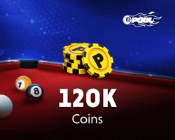 8 Ball Pool 120K Coins