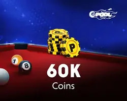 8 Ball Pool 60 K Coins