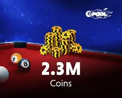 8 Ball Pool 2.3 M Coins