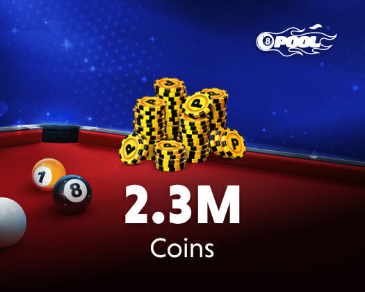 8 Ball Pool 2.3 M Coins