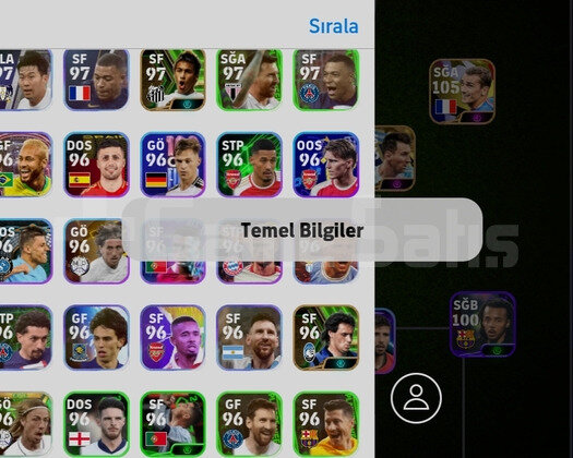 BOMBACI SON 104 NEYMAR 103 RİBERY TEK BAĞ