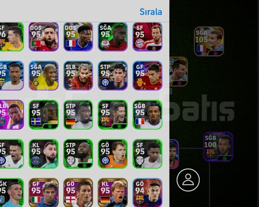 BOMBACI SON 104 NEYMAR 103 RİBERY TEK BAĞ