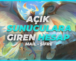 5 İD AÇIK SUNUCULARA GİREN HESAP MAİL ŞİFRE
