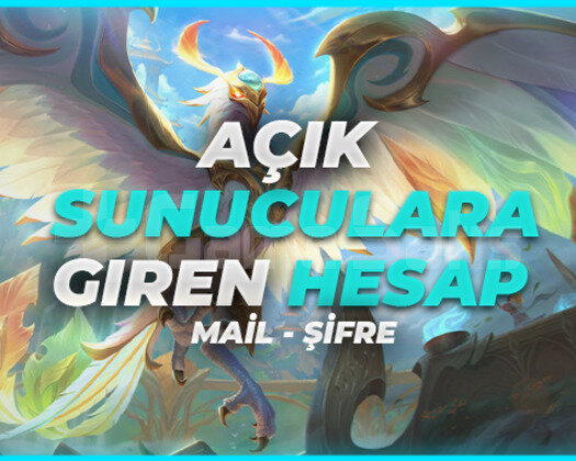 5 İD AÇIK SUNUCULARA GİREN HESAP MAİL ŞİFRE