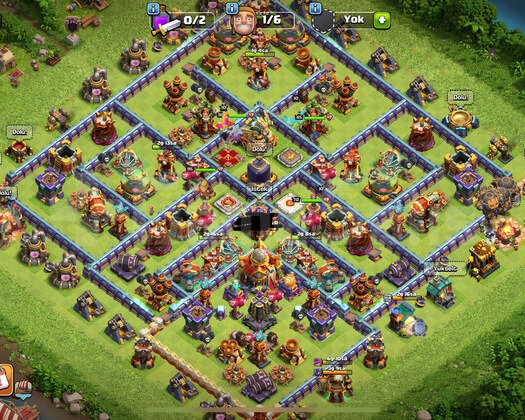 Th16 max Clash of Clans