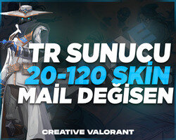 TR | 20-120 SKİN GARANTİLİ MAİL DEĞİŞEN HESAPLAR