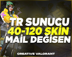 TR | 40-120 SKİN GARANTİLİ MAİL DEĞİŞEN HESAPLAR
