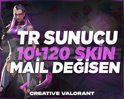 TR | 10-120 SKİN GARANTİLİ MAİL DEĞİŞEN HESAPLAR