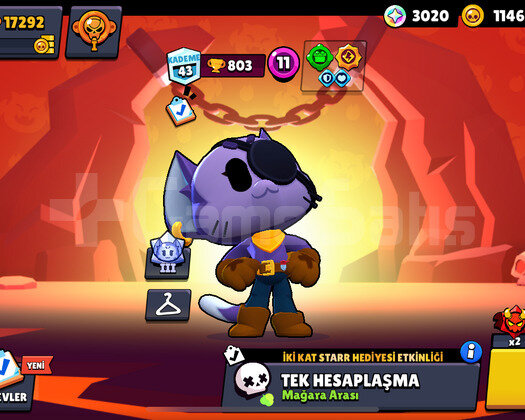 BRAWL STARS SATILIK HESAP KİTT SURGE 17292 KUPA