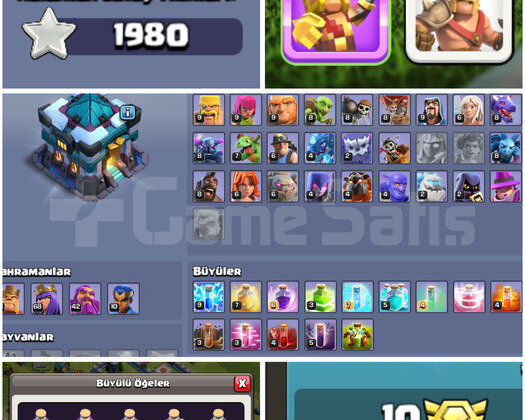 CLASH TH 13 | 180 SEVİYE