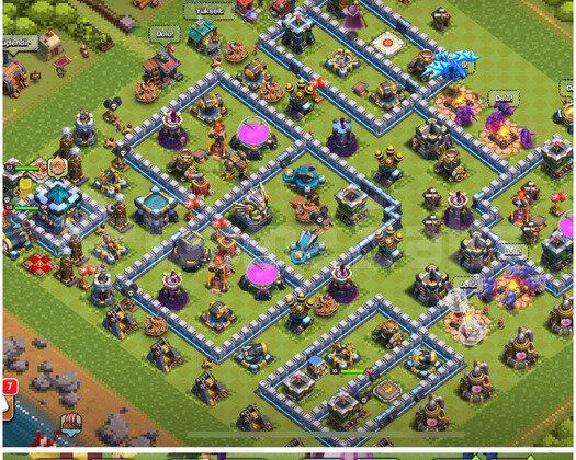 CLASH TH 13 | 180 SEVİYE