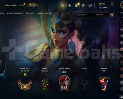 TR 37 LEVEL HANDMADE 5 SKİNLİ MAİLLİ FRESH HESAP!