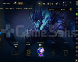 81 LvL 44 Şampiyon 7 Skin Eski Hesap 2016