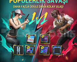 100 K PK POPÜLERLİK 5-10 DAKİKA TESLİM