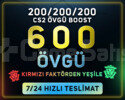 YEMYEŞİL FAKTÖR ! CS2 600 ÖVGÜ ! HIZLI TESLİM