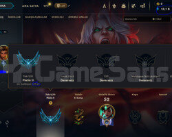 EUW Z1-D4 MMR 1 MAÇA P1 5 SKİN ACC!! 10K M.Ö