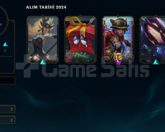 TR D1-D2 MMR 1 MAÇA Z2 4 SKİN ACC!! 93LP