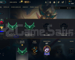TR D1-D2 MMR 1 MAÇA Z2 4 SKİN ACC!! 93LP