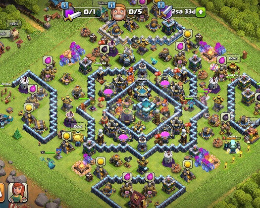 CLASH TH 13 MAX | 179 SEVİYE