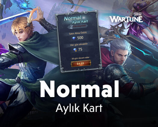 Wartune Ultra Normal Aylık Kart