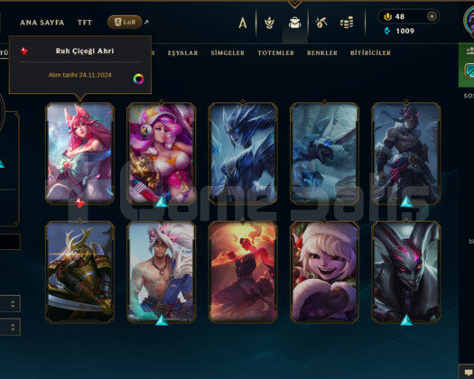 LOL+VALO MAİLLİ DEMİR 10 SKİNLİ 400VP FRESH HESAP!