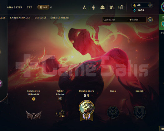 LOL+VALO MAİLLİ DEMİR 10 SKİNLİ 400VP FRESH HESAP!
