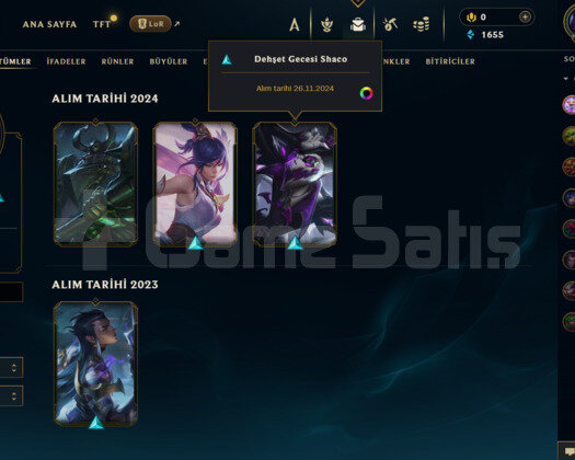 TR 30 LEVEL HANDMADE 4 SKİNLİ MAİLLİ FRESH HESAP!!