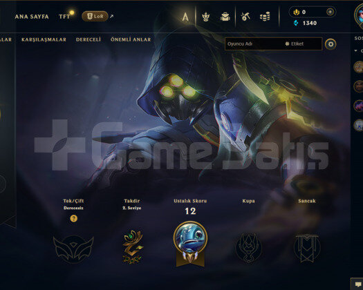 EUW 32 LEVEL HANDMADE MAİLLİ FRESH HESAP!!!!
