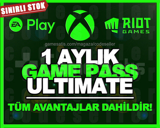 GAME PASS ULTIMATE - 1 AYLIK