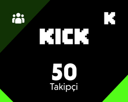 Kick 50 Takipçi