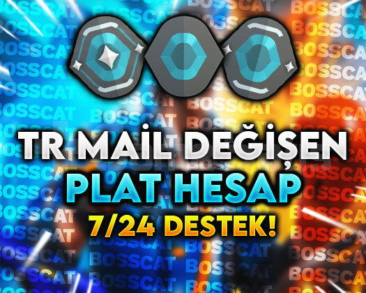 TR - PLAT - MAİL DEĞİŞEN - ULTRA YÜKSEK MMR!