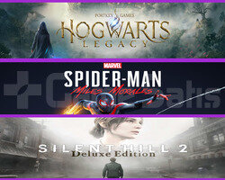 Hogwarts Legacy + Miles Morales + Silent Hill 2