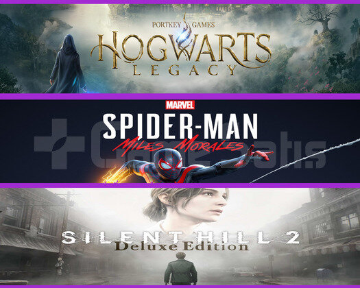 Hogwarts Legacy + Miles Morales + Silent Hill 2