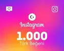 Instagram 1000 Beğeni (Türk)