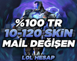 MAİL DEĞİŞEN 100 TR 10-120 SKİN ULTRA VİP RANDOM