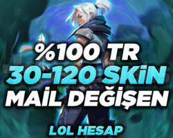 MAİL DEĞİŞEN TR 30-120 SKİN ULTRA VİP RANDOM