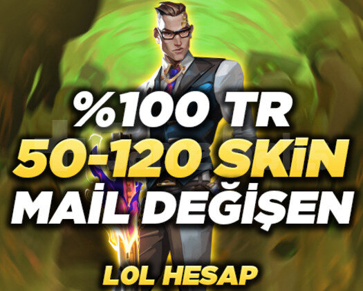 MAİL DEĞİŞEN TR 50-120 SKİN ULTRA VİP RANDOM