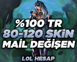 MAİL DEĞİŞEN TR 80-120 SKİN ULTRA VİP RANDOM