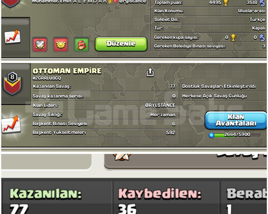 8 LEVELOTTOMAN EMPİRE HARİKA KLAN