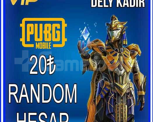 ULTRAVİP++ 20TL PUBG RANDOM HESAP