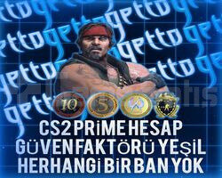 CS2 Prime | 4 Madalya | Yeşil Faktör + Garanti