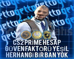 CS2 Prime | 3 Madalya | Yeşil Faktör + Garanti