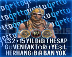 10 + 5 YIL TECRÜBE JETONLU MAĞAZA TR CS2 DİGİT ACC