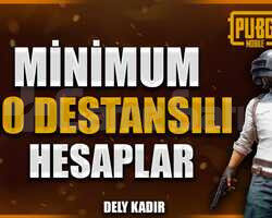 MİNİMUM 10 DESTANSILI RANDOM HESAPLAR