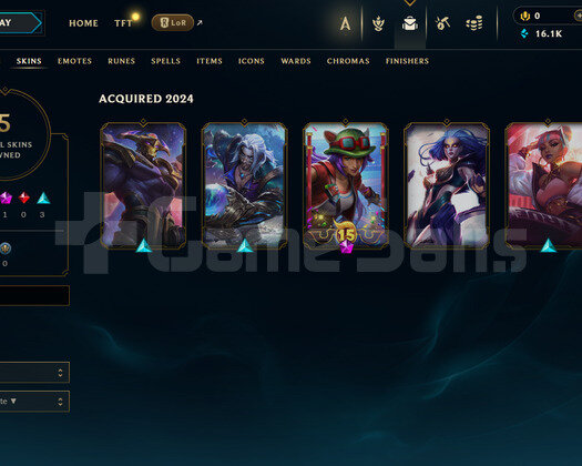 TR Zümrüt 4 | 5 Kostüm - 16K Mö | LoL Hesap