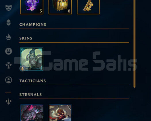 TR Zümrüt 4 | 5 Kostüm - 16K Mö | LoL Hesap